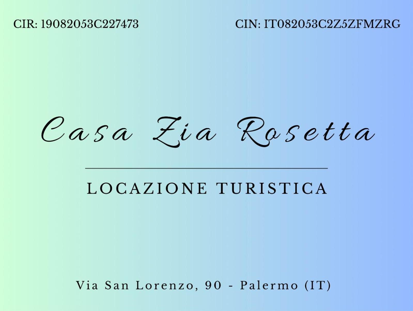 Casa Zia Rosetta Apartment Palermo Luaran gambar